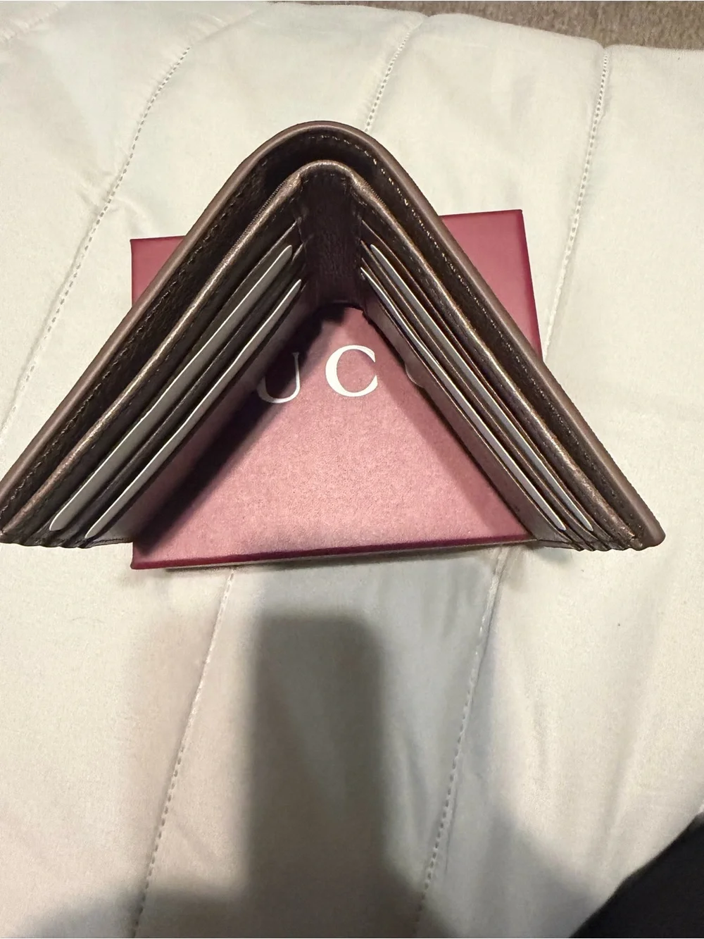 Gucci never used